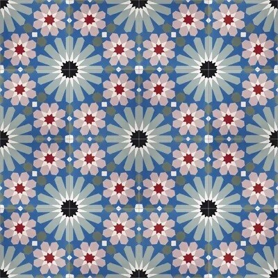 Avente Mission Ifran 01 Encaustic Cement Tile-Rug