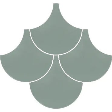 Mission Arabesque 8" Fish Scale Collection